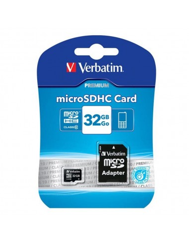 Memoria Microsd Verbatim 32gb Clase 10