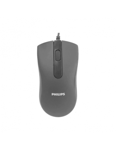 Mouse Philips M101 Negro Usb Con Cable Optical 1000dpi
