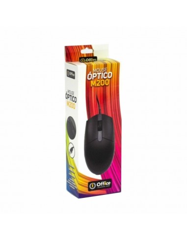 Mouse Optico Office M200 Negro