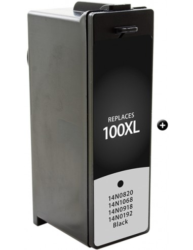 Cartucho Alternativo P/ Lexmark 100xl - Negro - (21,5ml)